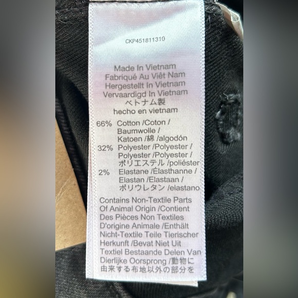 Madewell jeans women’s size 25 black 10" High-Rise Skinny Jeans NWT - Picture 9 of 9